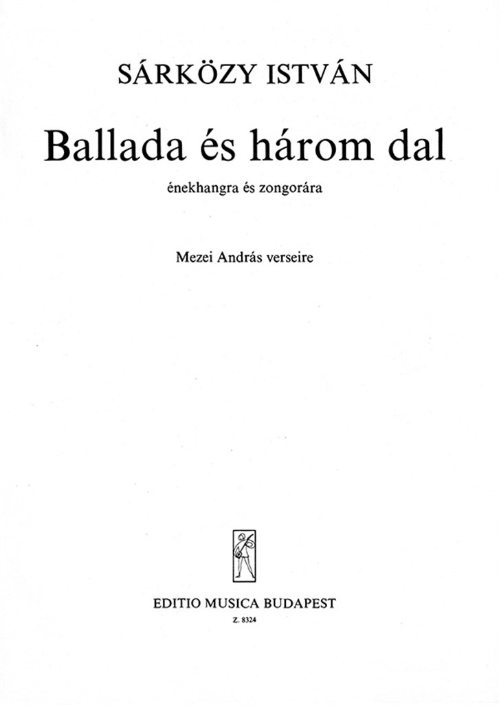 Ballade und drei Lieder